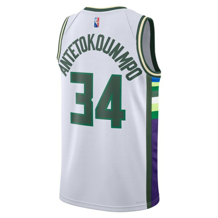 楽天市場 Nba ヤニス アデトクンボ ミルウォーキー バックス ユニフォーム 21 22 シティエディション スウィングマン ジャージ ナイキ Nike Mlb Nbaグッズショップ Selection