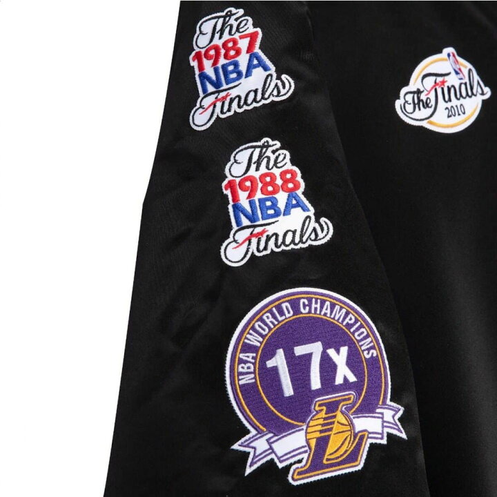 楽天市場】NBA レイカーズ スタジャン チャンピオン シティ サテン 