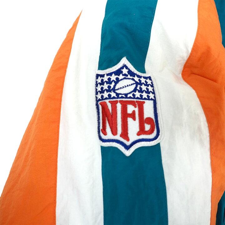 楽天市場】NFL ドルフィンズ ジャケット ビンテージ 90年代 フード 