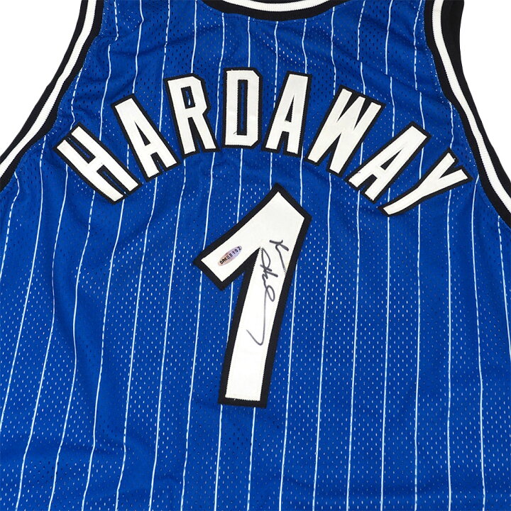 楽天市場 Nba アンファニー ハーダウェイ オーランド マジック ユニフォーム 復刻 1997 98 直筆サイン入り ジャージ デッドストック Upper Deck Mlb Nbaグッズショップ Selection