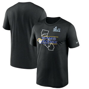 NFL �����Y T�V���c ��56�� �X�[�p�[�{�E�� �D���L�O Super Bowl LVI Champions Hometown Tee �i�C�L/Nike �u���b�N