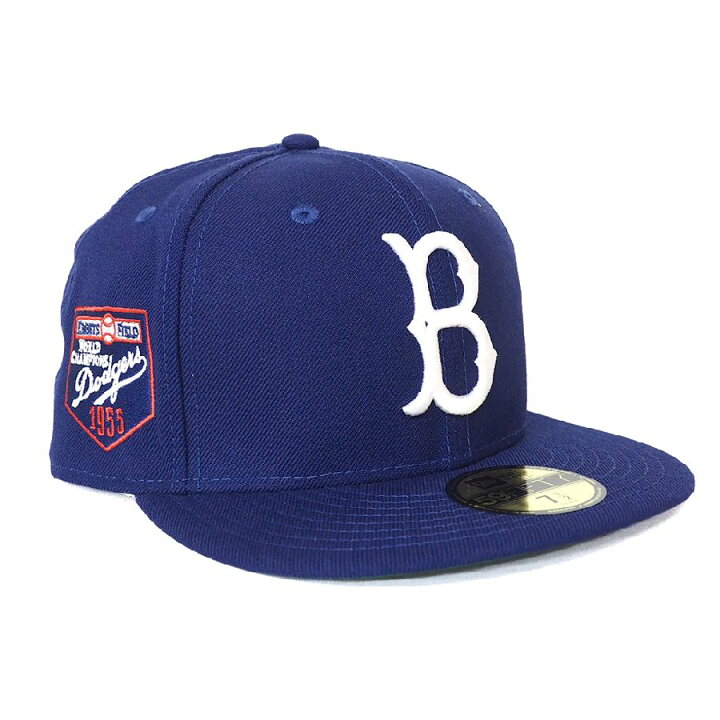 楽天市場】MLB ドジャース キャップ 別注モデル ワールドシリーズ 1955 