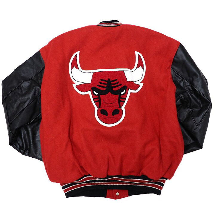 楽天市場】NBA シカゴ・ブルズ スタジャン スタジアムジャケット  