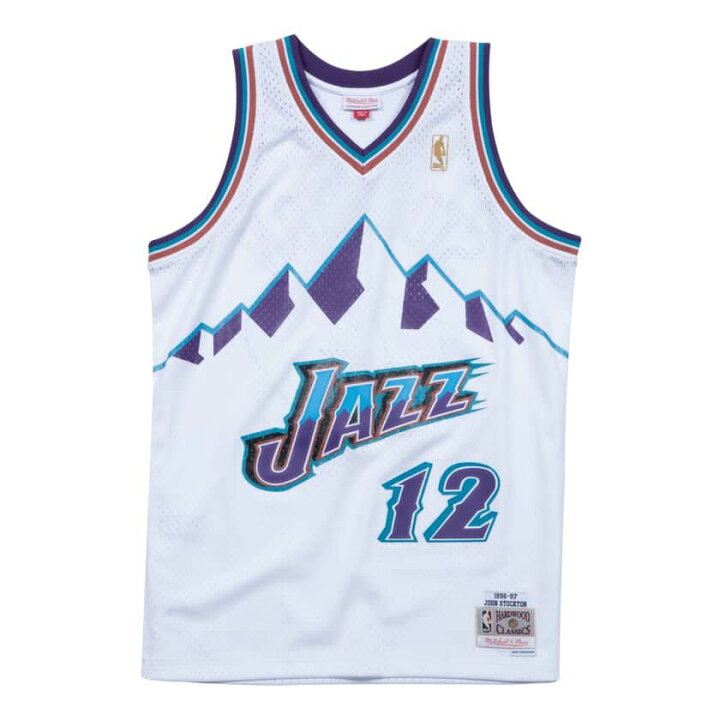 楽天市場】NBA ジョン・ストックトン ユタ・ジャズ ユニフォーム  