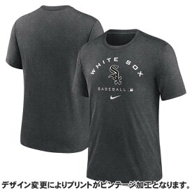 MLB ホワイトソックス Tシャツ 2022 選手着用オーセンティックコレクション Tri-Blend Tee ナイキ/Nike Charcoal Heather 07F