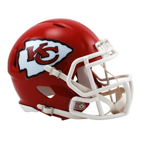 NFL チーフス ミニヘルメット Revolution Speed Mini Football Helmet Riddell