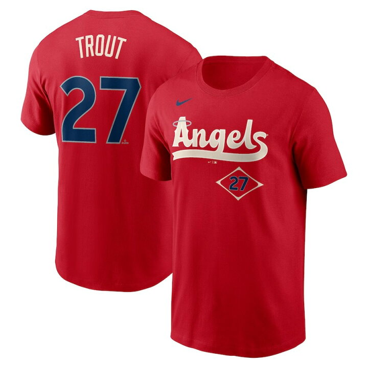 楽天市場】MLB マイク・トラウト エンゼルス Tシャツ 2022 シティー 