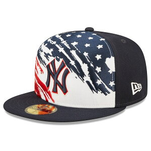 MLB �����L�[�X �L���b�v 2022 �Ɨ��L�O�� 4th of July On-Field 59FIFTY Fitted �j���[�G��/New Era �l�C�r�[