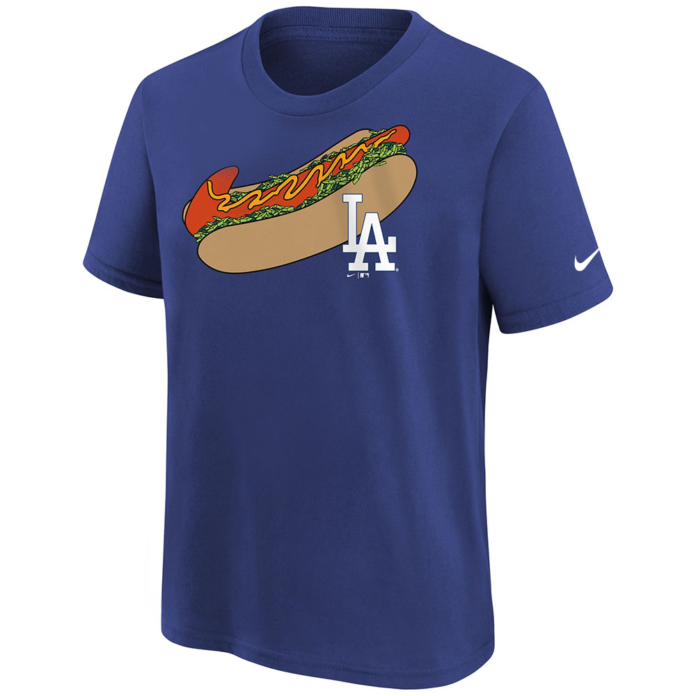 MLB ドジャース Tシャツ Hot Dog Tee ナイキ/Nike ロイヤル