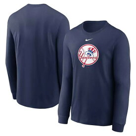 MLB ヤンキース Tシャツ オルタネイト Alternate Logo ロングスリーブ ナイキ/Nike ネイビー