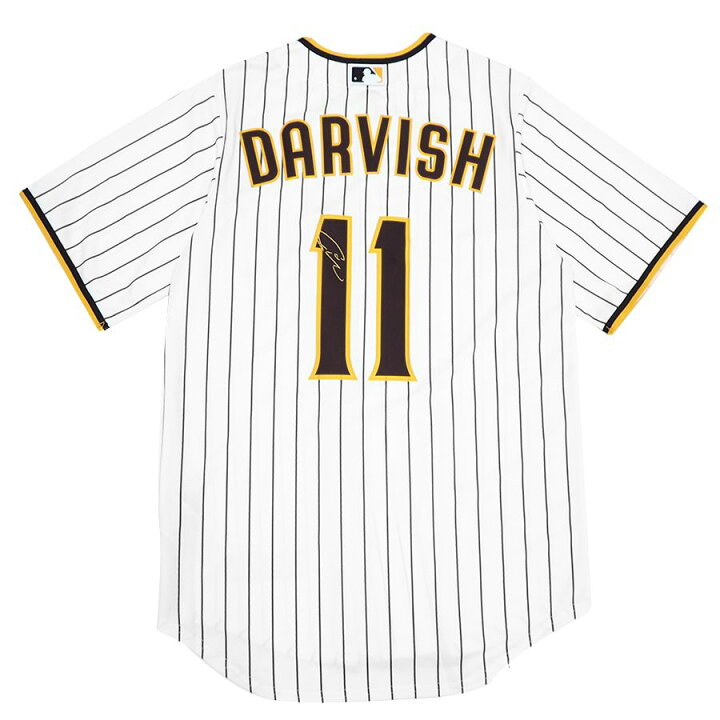 楽天市場】MLB ダルビッシュ有 パドレス ユニフォーム サイン刺繍  