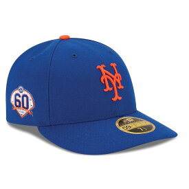 MLB メッツ キャップ 60周年記念 ロープロファイル 59FIFTY Fitted Hat ニューエラ/New Era ロイヤル