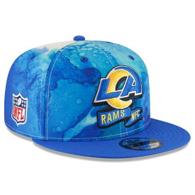 NFL ラムズ キャップ 2022 サイドライン 9FIFTY Ink Dye Snapback Cap ニューエラ/New Era ロイヤル