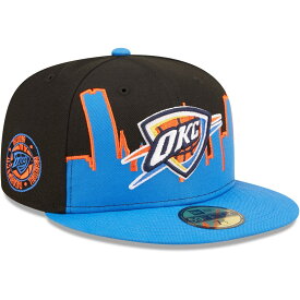 NBA オクラホマシティ・サンダー キャップ 2022 Tip-Off ティップオフ 59FIFTY Fitted Hat ニューエラ/New Era ブルー/ブラック