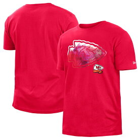 NFL チーフス Tシャツ 2022 サイドライン インク染め T-Shirt ニューエラ/New Era レッド