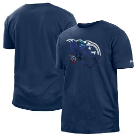 NFL タイタンズ Tシャツ 2022 サイドライン インク染め T-Shirt ニューエラ/New Era ネイビー
