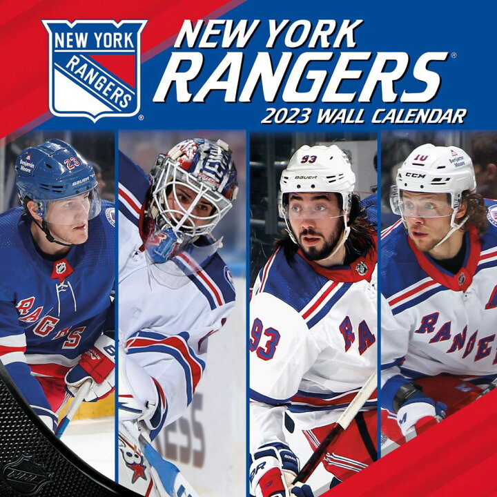 楽天市場】NHL レンジャース カレンダー 2023年 12x12 チーム 壁掛け 