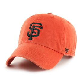 MLB サンフランシスコ・ジャイアンツ キャップ Clean Up Cap 47Brand オレンジ