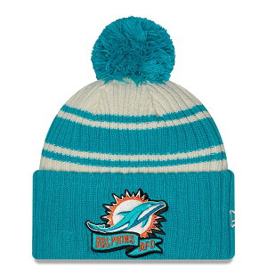 NFL htBY jbgLbv 2022 TChC Sideline Sport Cuffed Pom Knit Hat j[G/New Era N[ ANA