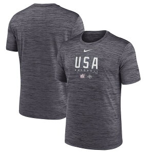 WBC �A�����J��\ USA T�V���c 2023 World Baseball Classic Velocity T-Shirt �i�C�L/Nike �u���b�N