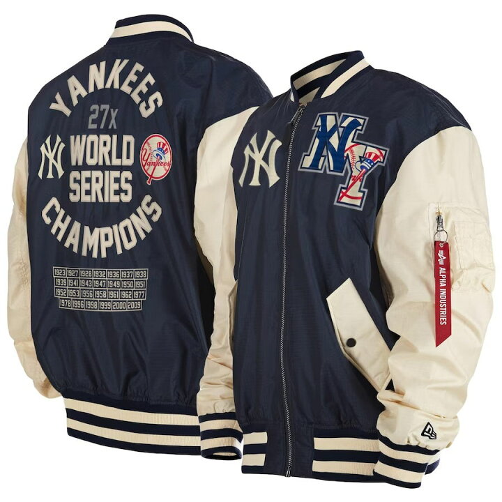 楽天市場】MLB ヤンキース ジャケット リバーシブル New Era x Alpha 