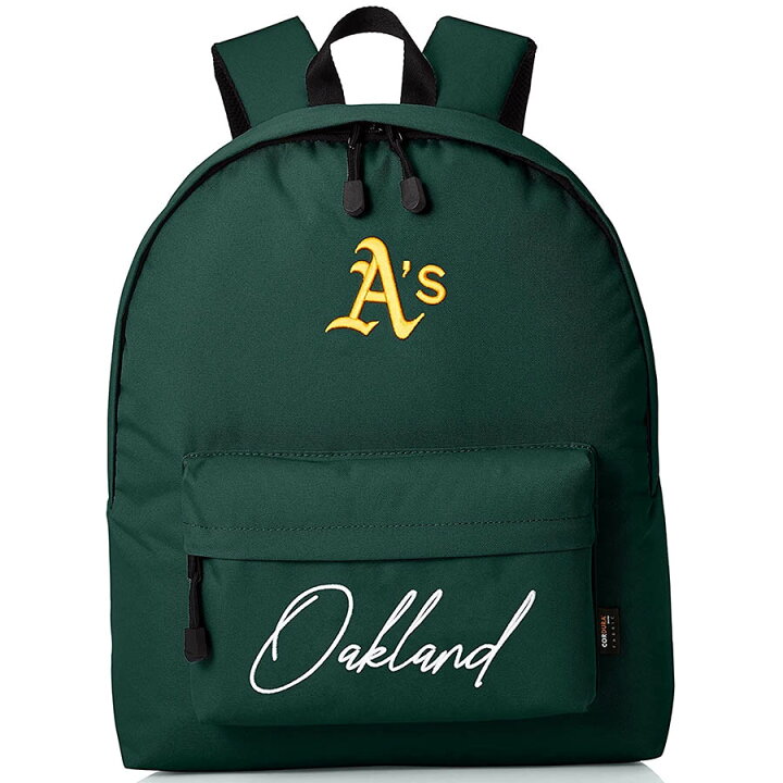 楽天市場】MLB アスレチックス バックパック バッグ リュック CURSIVE 