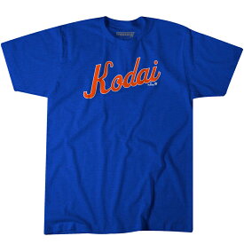 【海外限定版】MLB 千賀滉大 メッツ Tシャツ NEW YORK TEXT T-shirt BreakingT ロイヤル