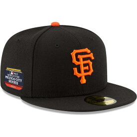 MLB サンフランシスコ・ジャイアンツ キャップ 2023 メキシコシリーズ ツアー 59FIFTY Fitted Hat ニューエラ/New Era ブラック