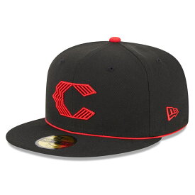 MLB シンシナティ・レッズ キャップ 2023 シティーコネクト 59FIFTY Fitted Hat ニューエラ/New Era ブラック