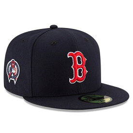 MLB レッドソックス キャップ 59FIFTY 911 メモリーサイドパッチ Memory Side Patch Cap ゲーム ニューエラ/New Era ネイビー