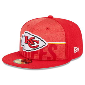 NFL チーフス キャップ トレーニングキャンプ2023 59FIFTY Fitted Hat ニューエラ/New Era レッド