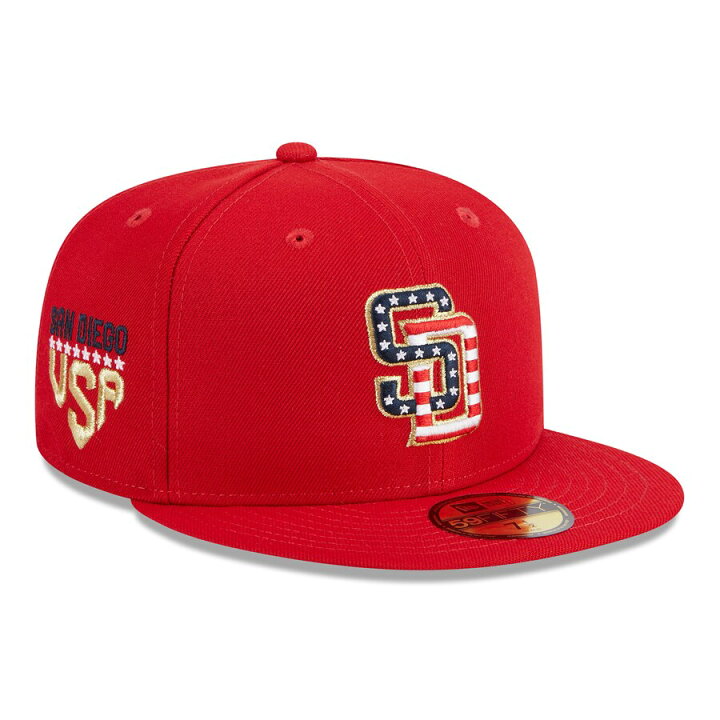 楽天市場】MLB パドレス キャップ 2023 独立記念日 4th of July 