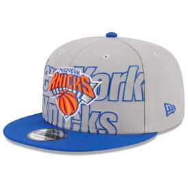 NBA ニックス キャップ NBAドラフト 2023 Draft 2トーン 9FIFTY Snapback Hat ニューエラ/New Era グレー ブルー