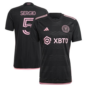 Soccer セルヒオ・ブスケツ インテル・マイアミ ユニフォーム 2023 La Noche レプリカ Player Jersey アディダス/Adidas ブラック