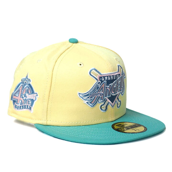 楽天市場】MLB エンゼルス キャップ 40周年記念 59FIFTY Fitted Hat 