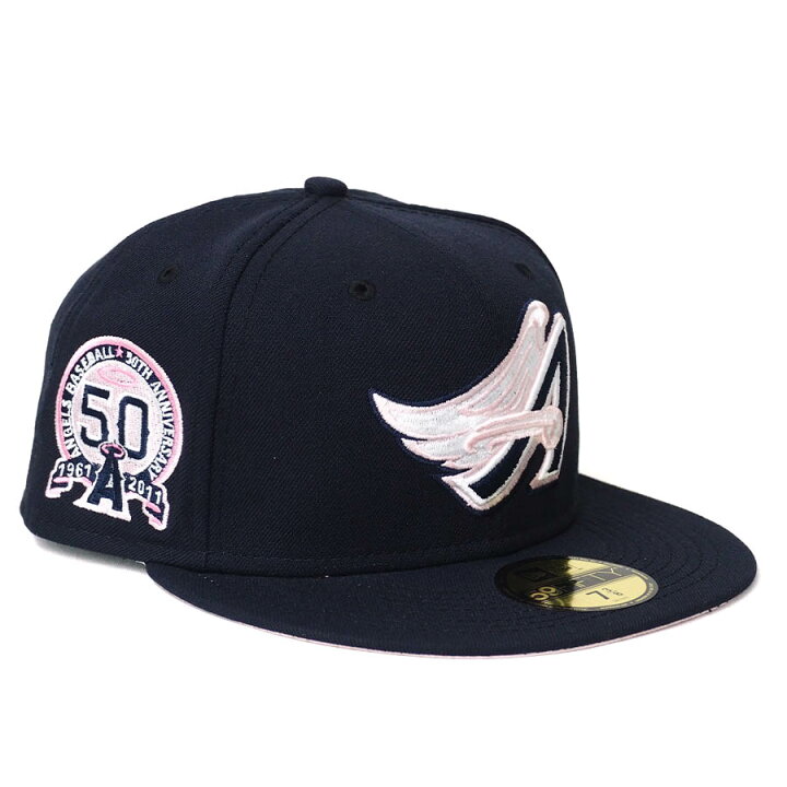 楽天市場】MLB エンゼルス キャップ 50周年記念 59FIFTY Fitted Hat 