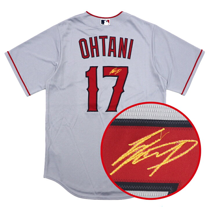 楽天市場】MLB 大谷翔平 エンゼルス ユニフォーム サイン刺繍 Replica 