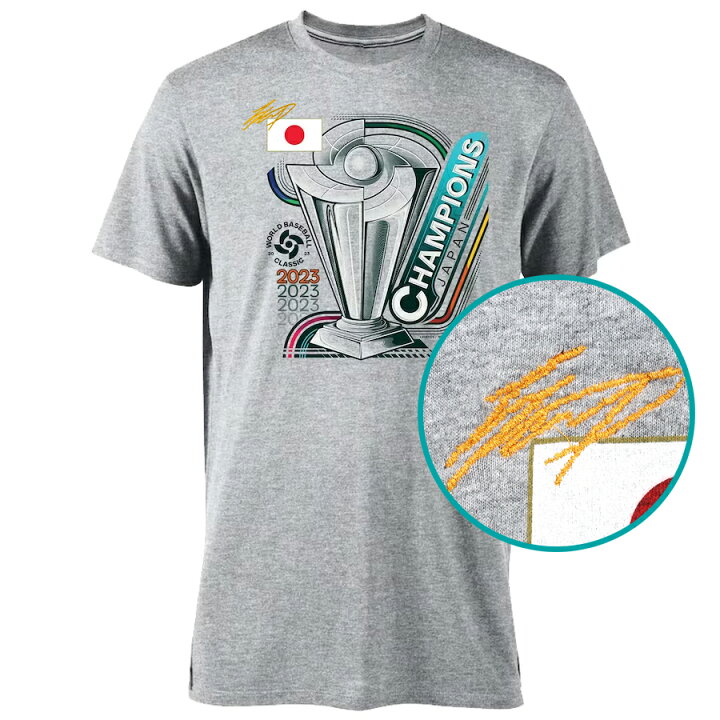 楽天市場】WBC 大谷翔平 侍ジャパン Tシャツ サイン刺繍 2023 World 