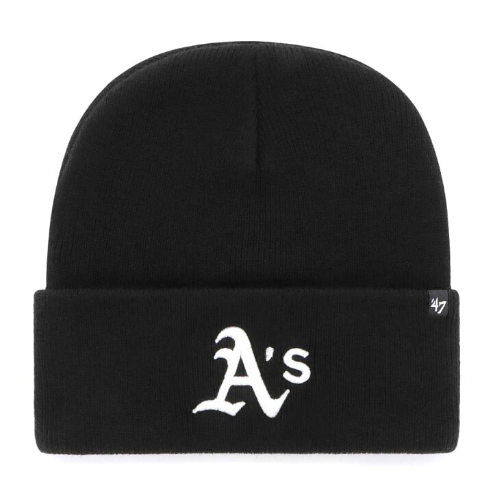 楽天市場】MLB アスレチックス ニットキャップ Haymaker Cuff Knit 