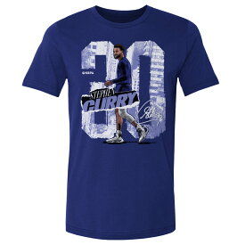 NBA ステファン・カリー ウォリアーズ Tシャツ Golden State Rough T-Shirt 500Level ロイヤルブルー