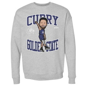 NBA ステファン・カリー ウォリアーズ スウェットシャツ Golden State Toon Sweatshirt トレーナー 500Level ヘザーグレー