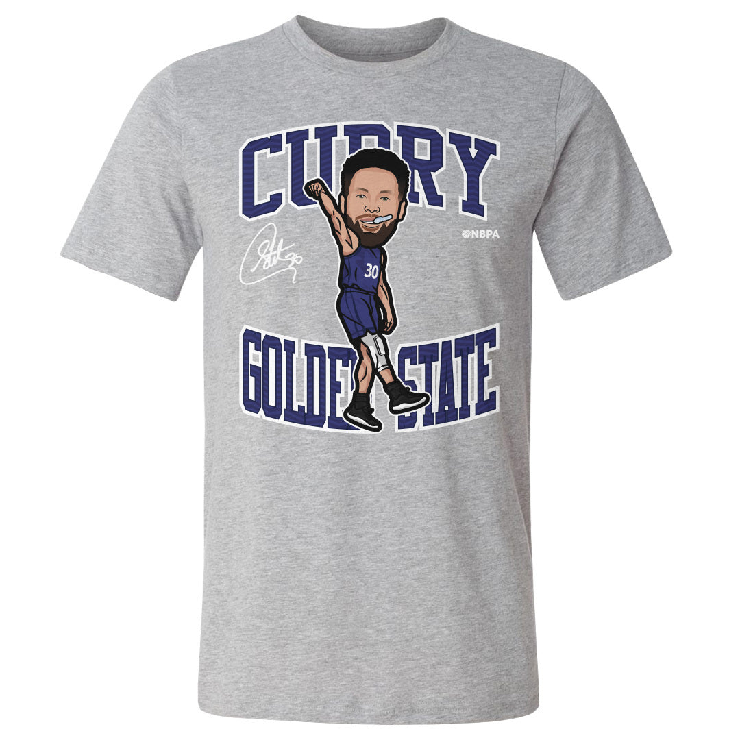NBA ステファン・カリー ウォリアーズ Tシャツ Golden State Toon T-Shirt 500Level ヘザーグレー