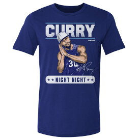 NBA ステファン・カリー ウォリアーズ Tシャツ Golden State Night Night T-Shirt 500Level ロイヤルブルー