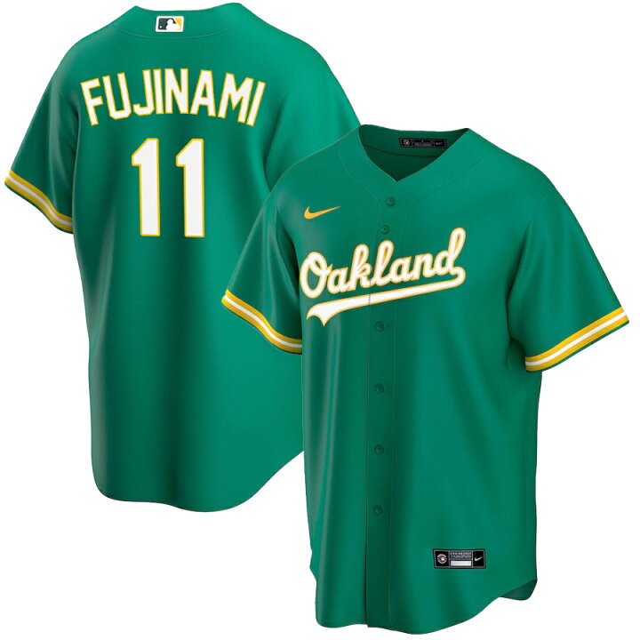 楽天市場】MLB 藤浪晋太郎 アスレチックス ユニフォーム Custom 