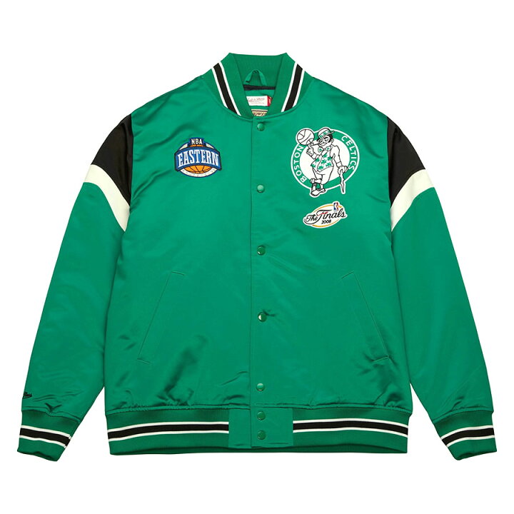 楽天市場】NBA セルティックス ジャケット Heavyweight Satin Jacket 