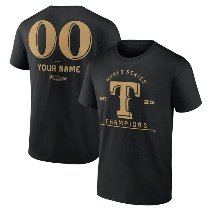 楽天市場】MLB レンジャーズ Tシャツ 2023 ワールドシリーズ 優勝記念 