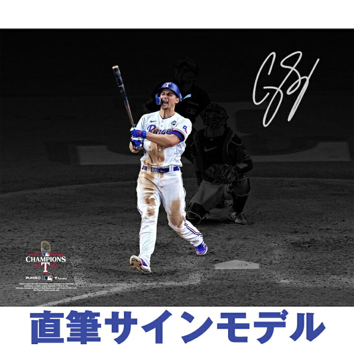 楽天市場】MLB コーリー・シーガー レンジャーズ フォトグラフ 直筆 