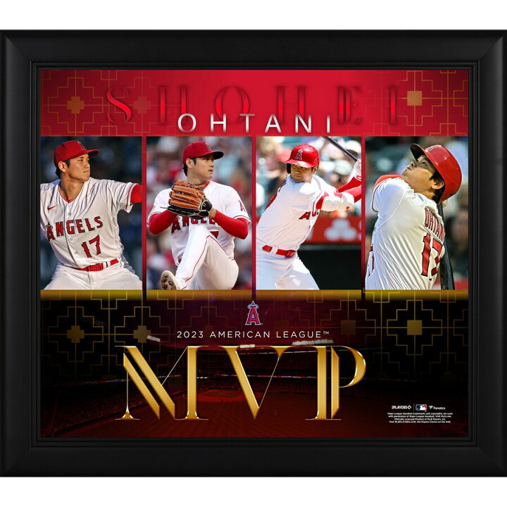 楽天市場】MLB 大谷翔平 エンゼルス フォトフレーム 2023 ア・リーグ 