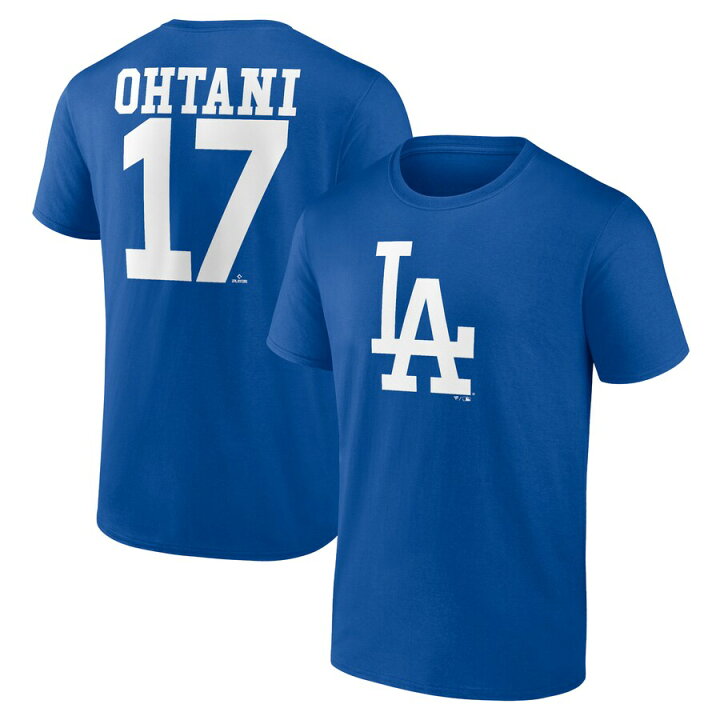 楽天市場】MLB 大谷翔平 ドジャース Tシャツ Player Icon ネーム 