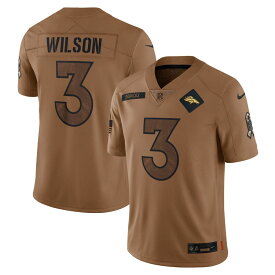 NFL ラッセル・ウィルソン ブロンコス ユニフォーム サルートトゥサービス2023 Salute To Service ジャージ ナイキ/Nike ブラウン